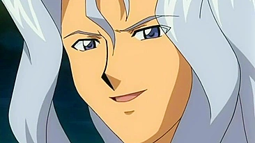 Red-haired hottie with big boobs gets brutally gangbanged on a crowded train.