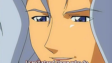 Red-haired hottie with big boobs gets brutally gangbanged on a crowded train.