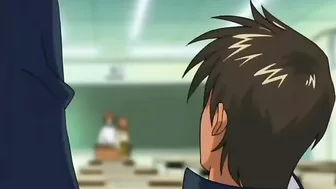 Hentai schoolgirls take anal gangbangs in a voyeuristic digest.