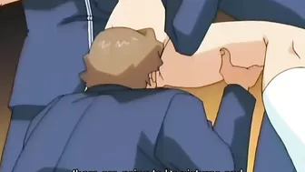 Hentai schoolgirls take anal gangbangs in a voyeuristic digest.