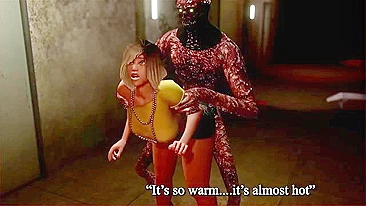 Zombies team up and fuck a busty blonde in scary 3d sex - Hentai City