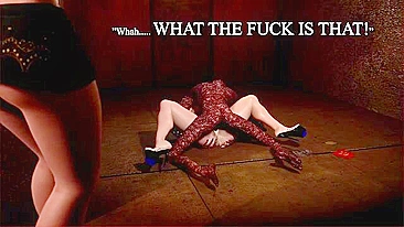 Zombies team up and fuck a busty blonde in scary 3d sex - Hentai City