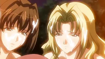 Hentai idol loses virginity in brutal gangbang.