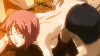 Hentai idol loses virginity in brutal gangbang.