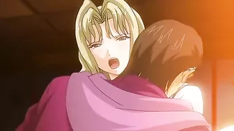 Hentai idol loses virginity in brutal gangbang.