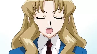 Two horny schoolgirls get fucked in the woods by a stud.