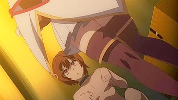 Redo of Healer 6 - A hot threesome with a wolf girl and a busty mage.