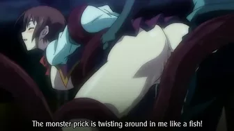 Hentai group sex with bondage and double penetration.