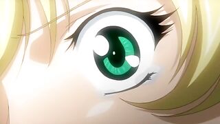 Newly blackmailed blonde teen bound and gang-raped in hentai video.