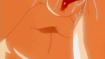 Hentai teen girl blows and swallows in explicit sex video.