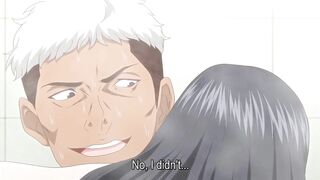 Hentai anime schoolgirl sacrifices her virginity in a gangbang to save her friend.