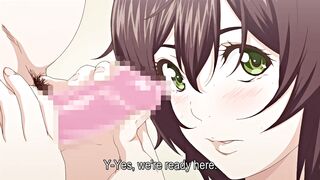 Hentai anime schoolgirl sacrifices her virginity in a gangbang to save her friend.