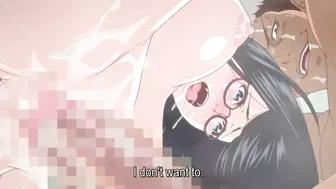 Hentai anime schoolgirl sacrifices her virginity in a gangbang to save her friend.