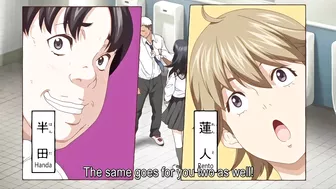 Hentai anime schoolgirl sacrifices her virginity in a gangbang to save her friend.