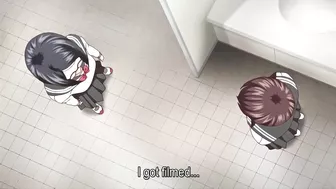 Hentai anime schoolgirl sacrifices her virginity in a gangbang to save her friend.