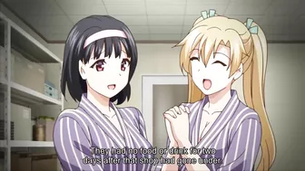 Hentai porn site visitors will love this slutty employee scene where two females awaken their boss with a titillating display.