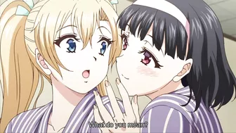 Hentai porn site visitors will love this slutty employee scene where two females awaken their boss with a titillating display.