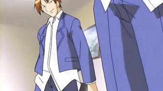 Cute teacher faces double penetration in hentai video. Cute teacher faces double penetration in hentai video.