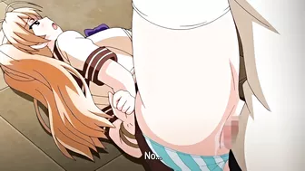 The school principal was caught in a compromising position with her daughter and a male student during a hentai sex scene. The school principal was caught in a compromising position with her daughter and a male student during a hentai sex scene.