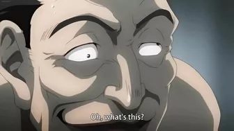 Hentai slut gets gangbanged by a crowd of pervs.