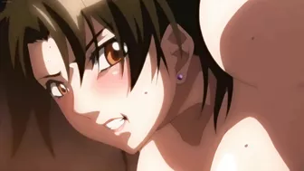 Hentai slut gets gangbanged by a crowd of pervs.