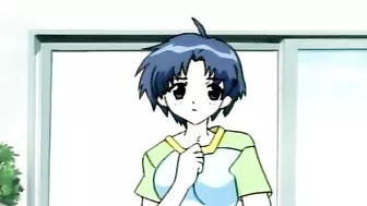 Hentai warrior has a wild threesome with a catgirl and an angel.