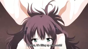 Busty nun teacher and sister get fucked in a hot hentai threesome.