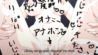 Busty nun teacher and sister get fucked in a hot hentai threesome.