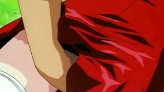 Hentai volleyball players engage in a steamy threesome in the karaoke room.