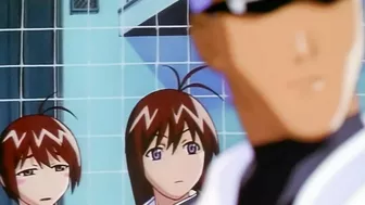 Hentai volleyball players engage in a steamy threesome in the karaoke room.