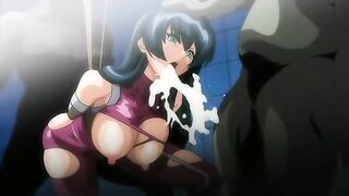 Hentai babes get ravaged by monster cocks and tentacles in a wild sex scene.