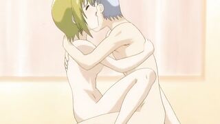 Horny sister wants her onii-chan to fuck her while watching their siblings have sex.