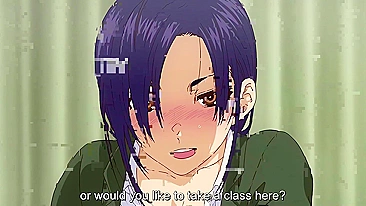 Horny schoolgirls battle for a guy in a hot threesome.