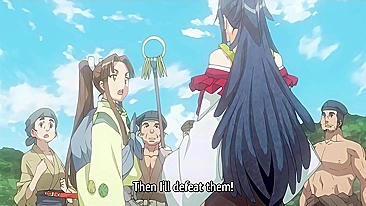 Jet Black Shaga 1 - An old man has sex with a young hentai girl who is then attacked by a spider monster.