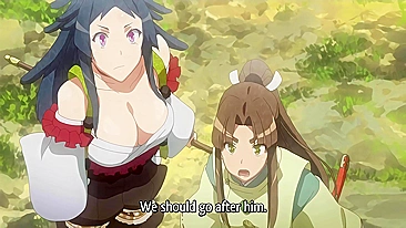 Jet Black Shaga 1 - An old man has sex with a young hentai girl who is then attacked by a spider monster.