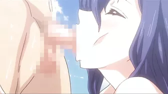 Naughty school trip to nude beach ends in dirty gangbang with horny teachers. #Hentai