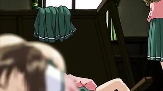 Revised sentence - A perverted hentai gangbang scene where a bastard drugs and sexually assaults multiple schoolgirls.