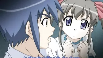 His perverted brother had sex with his angelic sister and another schoolgirl in a public threesome.