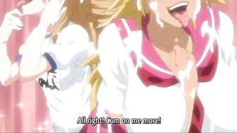 Three teenage girls became prostitutes and were gang-raped in a hentai porn video.