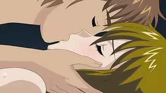 Hentai Mom and Daugthers threesome with teen boy.