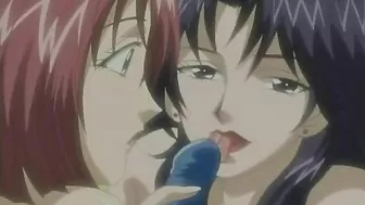 Sleazy Mother 3 - Masaru has a taboo threesome with his step-mother and aunt in this hentai animation.