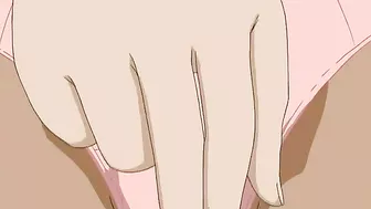 Horny twins indulge in kinky threesome with well-endowed partner on Hentai porn site.