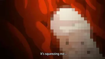 Magical hentai warriors receive double-penetration from tentacles.