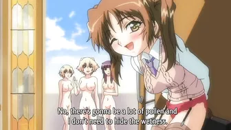 Hentai lesbians attack in a crazy orgy on a school bus.