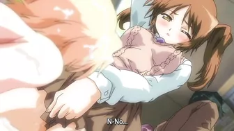 Hentai lesbians attack in a crazy orgy on a school bus.