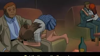 Horny college girl gets fucked on stage in front of eager hentai fans. Horny college girl gets fucked on stage in front of eager hentai fans.