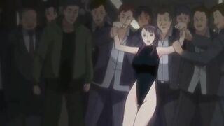 Rei Zero 1 - Busty spies get doped on a train and brutally gang-raped by thugs in this intense hentai scene.