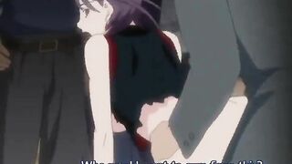 Rei Zero 1 - Busty spies get doped on a train and brutally gang-raped by thugs in this intense hentai scene.