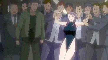 Rei Zero 1 - Busty spies get doped on a train and brutally gang-raped by thugs in this intense hentai scene.