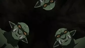 Hentai goblins gangbang a traveling maiden in their den.